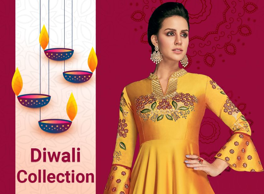 Diwali Glamour Unveiled: Discover Stunning Party Wear Gowns |Zeel Clothing