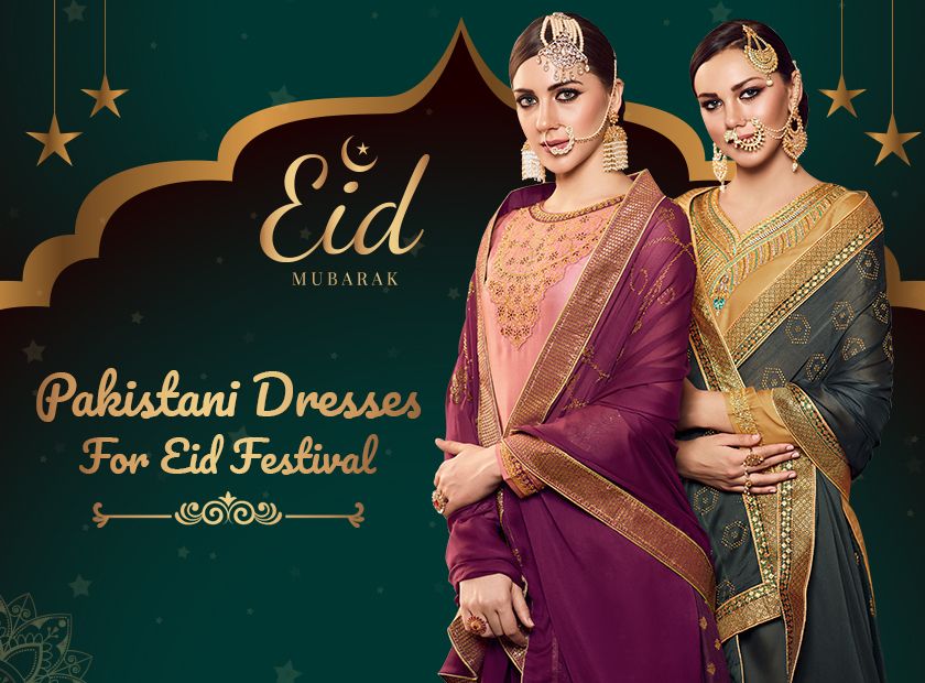 Eid dresses online shopping 2022 Special at Rs.455/Set in surat offer by  Tvelo Designer