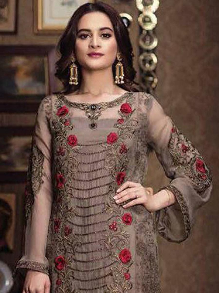 Kaftan Dress Online -Printed Coffee Color Cotton Kaftan Top -Buy Womens  Wear Online at Best Price In India-lovleyweddingmall.com