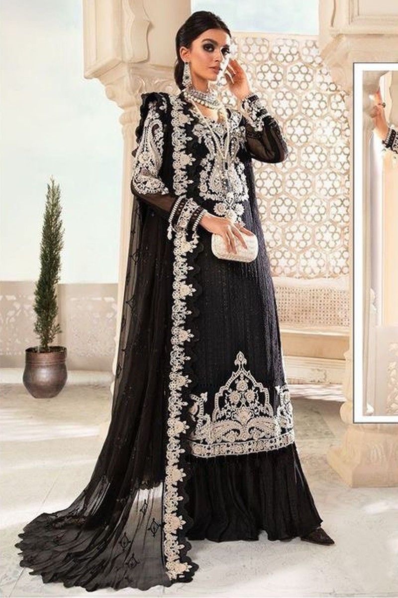 Black Salwar Suit – Latest Black Suit Design Online On Fabja