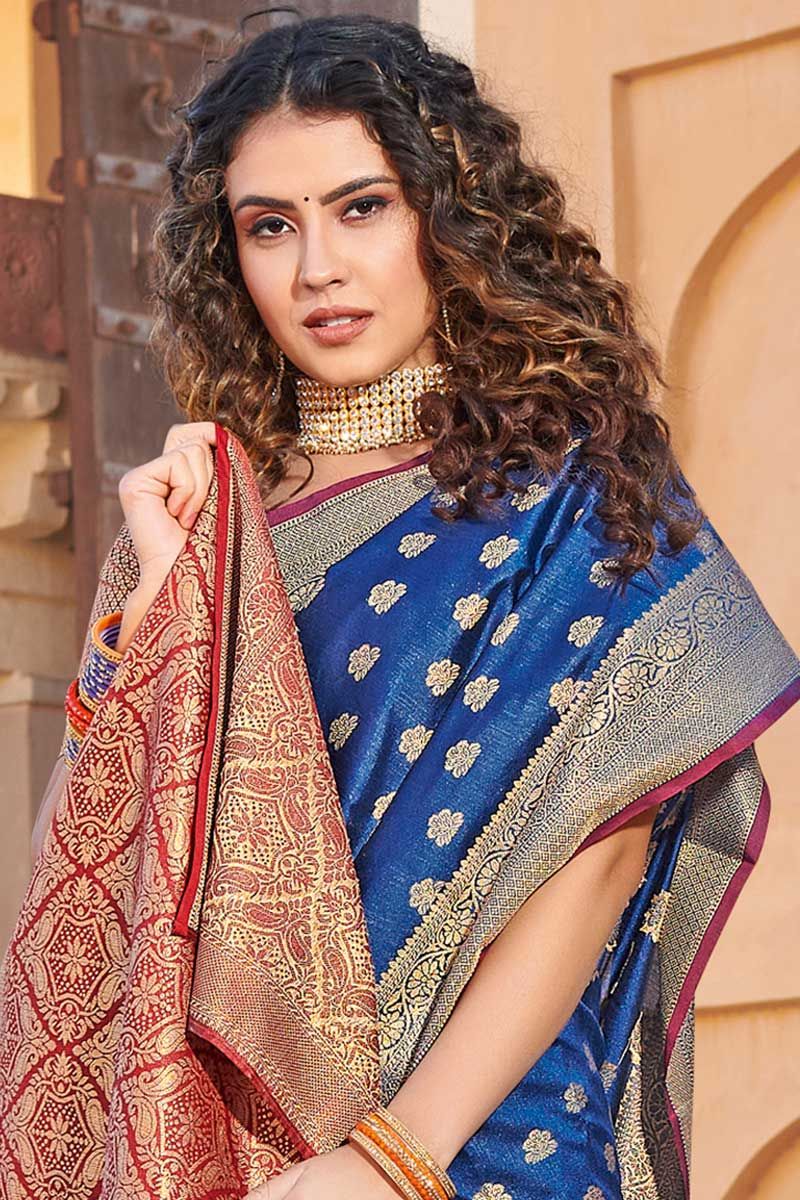 Ankita Lokhande's Royal Blue Saree Look Is Already Giving Us Festive Vibes  | Times Now