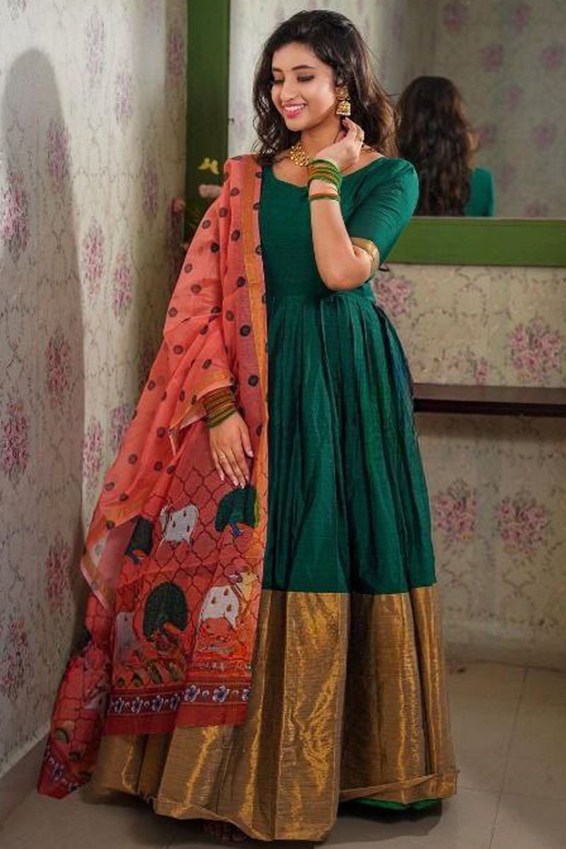 Buy Anarkali Dresses For Women Online In India At Best Price Offers | Tata  CLiQ
