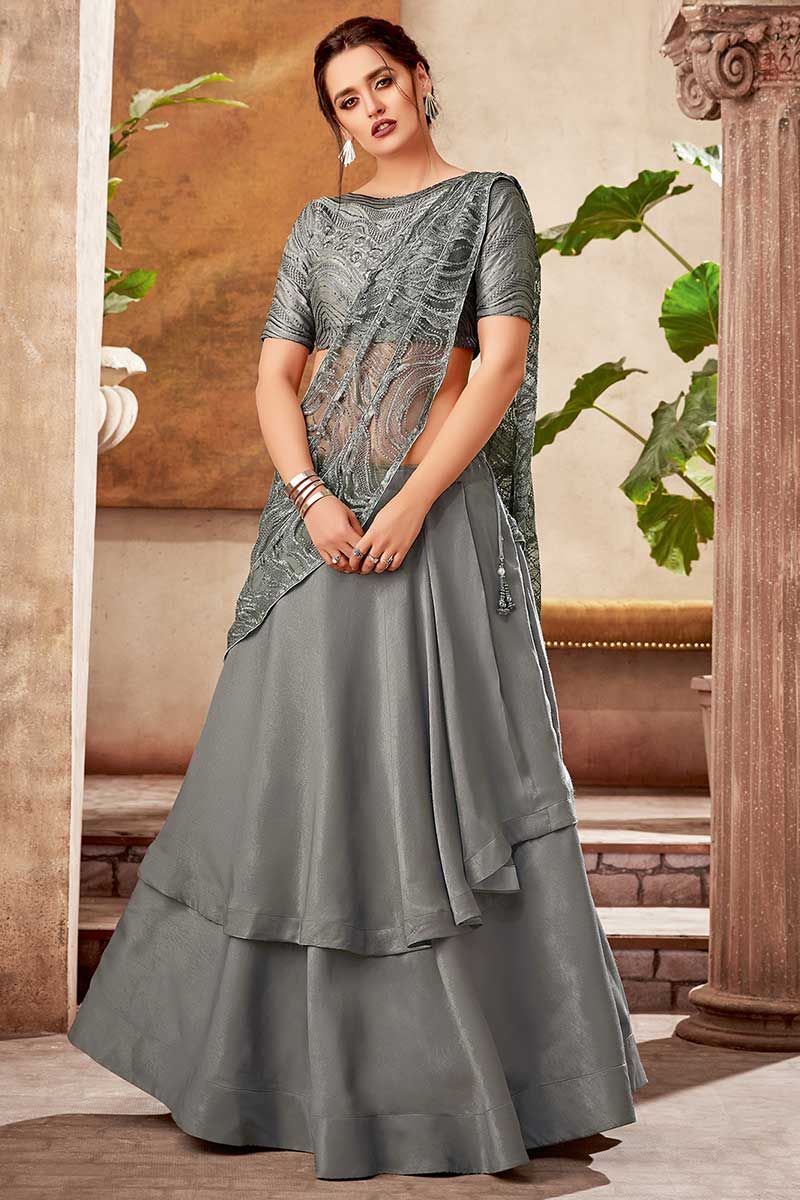 Ever Heard of Lehenga Type Sarees? Check Out 10 Mesmerising Lehenga Saree  Designs for a Desi Girl Look (Updated 2020)