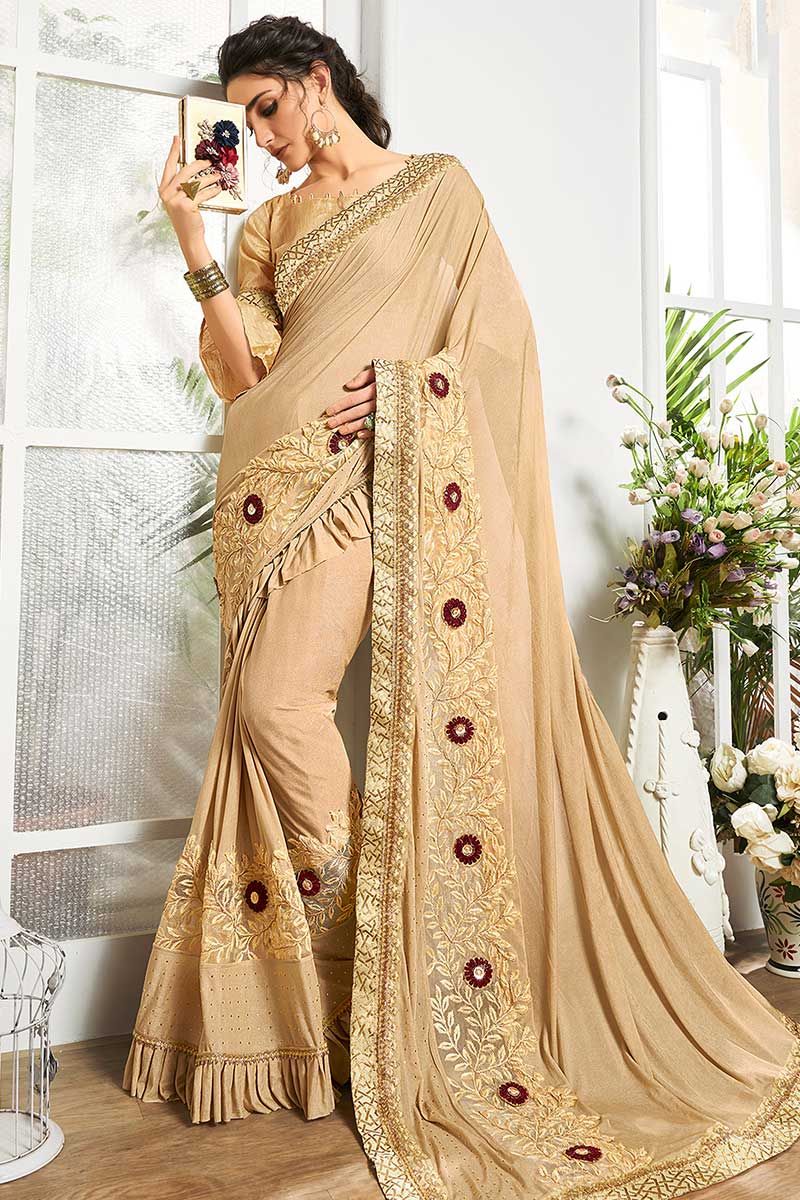 Latest Designer Party Wear Sarees Collection