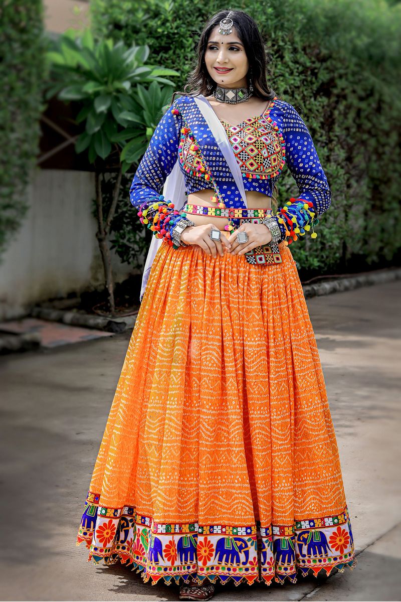 NAYRA VOL 1 BY AAWIYA HEAVY DESIGNER SEMI STITCH LEHENGA CHOLI COLLECTION -  textiledeal.in