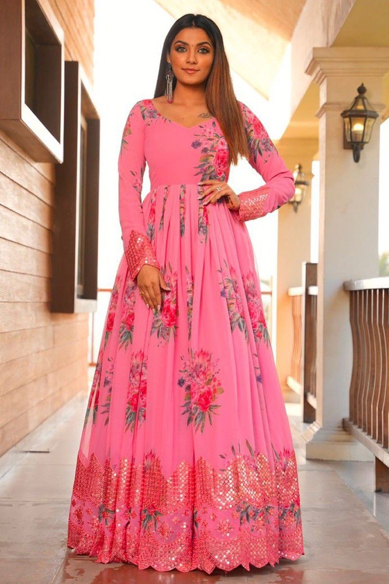 Pink Dress Design 2024 for Baby Pink, Light Pink & Tea Pink Colour Dresses,  Frocks & Maxi in Pakistan