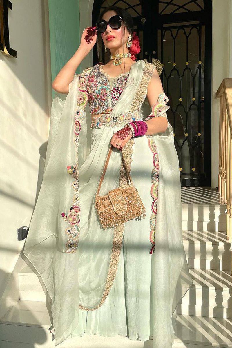 Stylish Embroidery Koti Suit – ShaheenBoutique