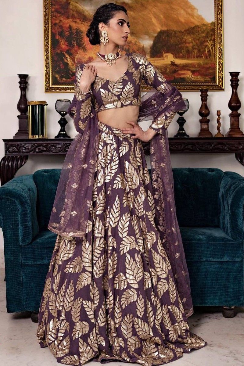 Party Wear Lehenga - Party Wear Lehenga Choli Design On Fabja