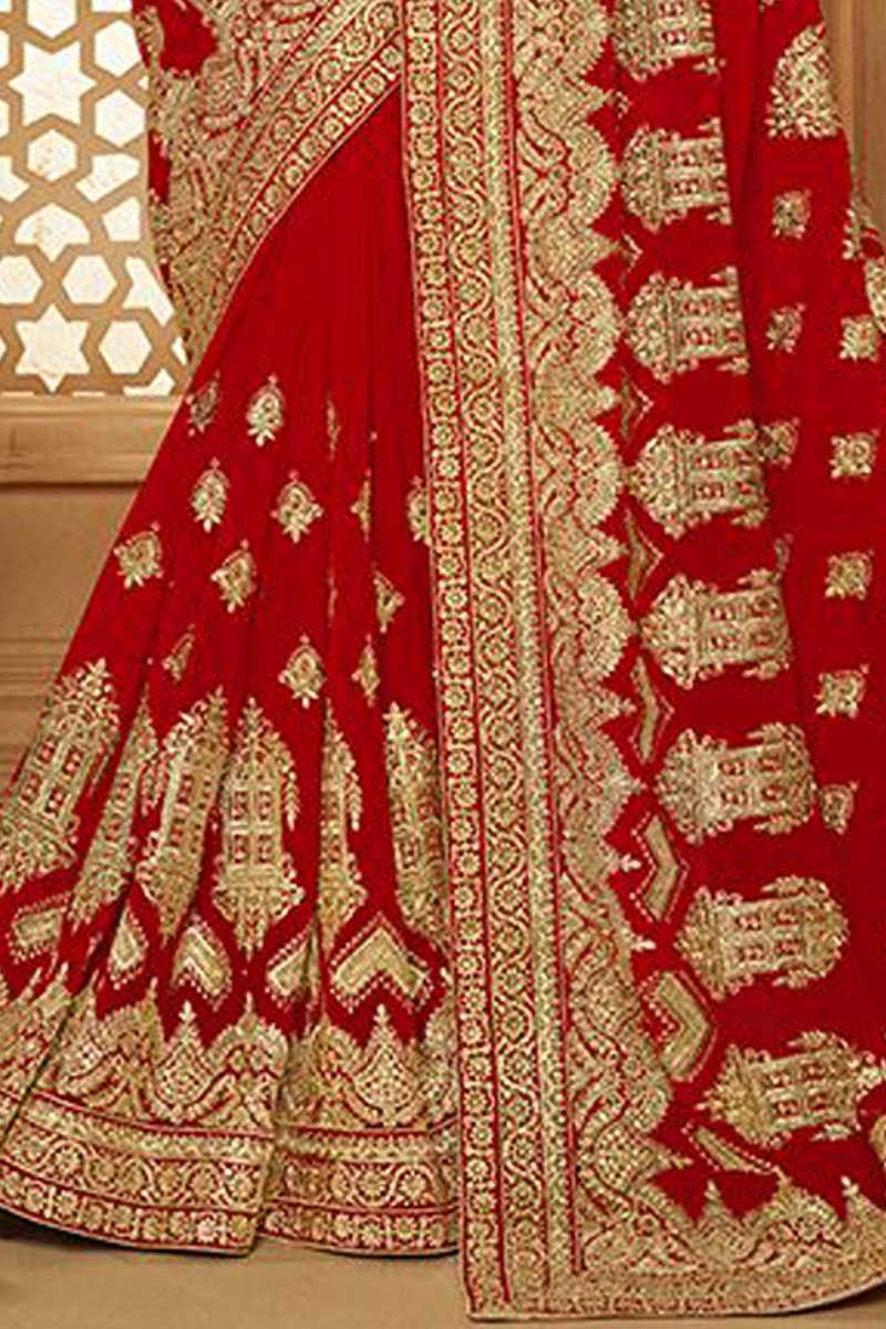 Silk Mirror Work Designer Wedding Sarees, 5.5 M (separate Blouse Piece),  With Blouse at Rs 3450/piece in Chennai