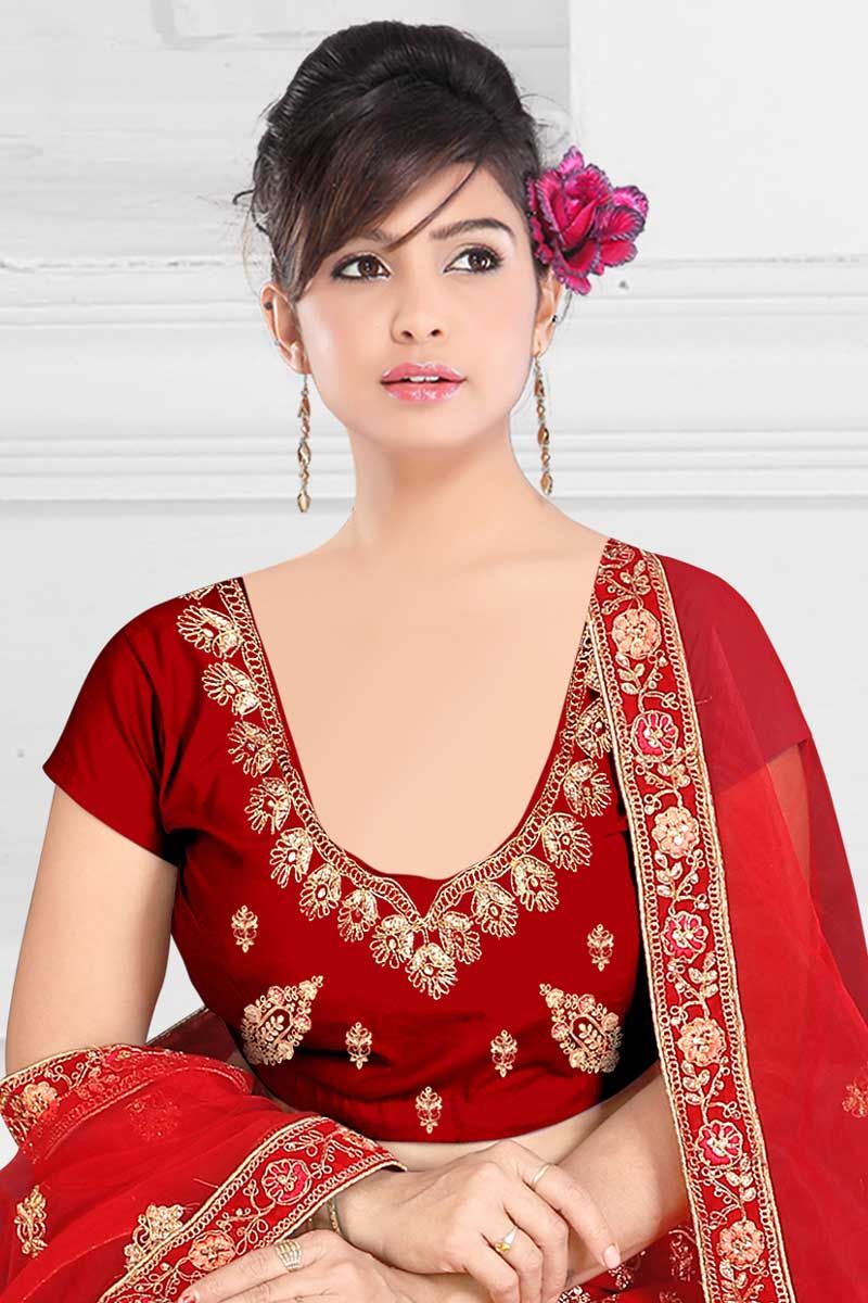 Buy For Mehndi Function This Georgette Fabric Lehenga Choli Online -  LEHV2579 | Appelle Fashion