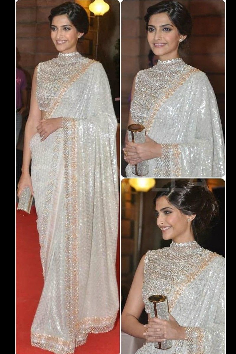 5 times Sonam Kapoor quirked up her sari look with an interesting twist |  Fashion News - The Indian Express