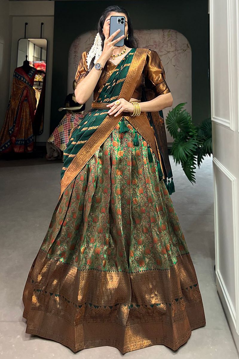 Buy Latest Designer South Indian Lehenga Choli With Laheriya Patola Print  and Sequins Embroidery Work Lengha Choli Wedding Party Wear - Etsy
