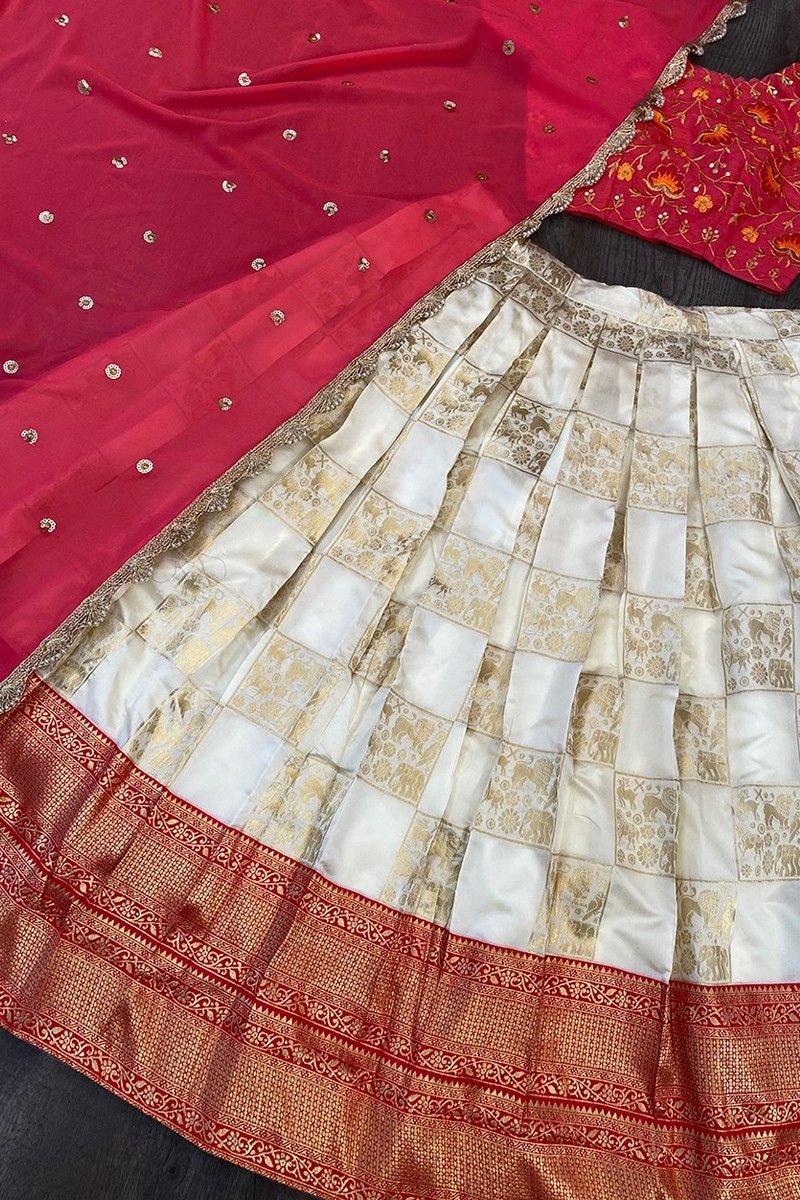Traditional Half Saree With Price 2024 At Best Price