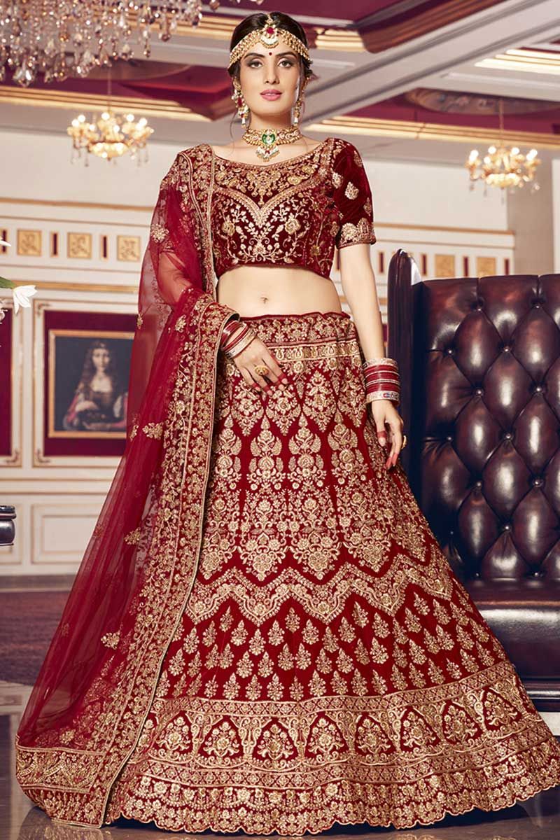 WWI Edit of Top Red Bridal Lehengas for 2023 | Indian bridal wear red, Bridal  lehenga red, Indian bridal dress