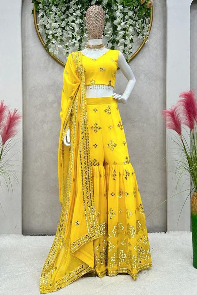 Indian Bridal Sharara Dresses, Buy Online Indian Bridal Sharara from  Designers