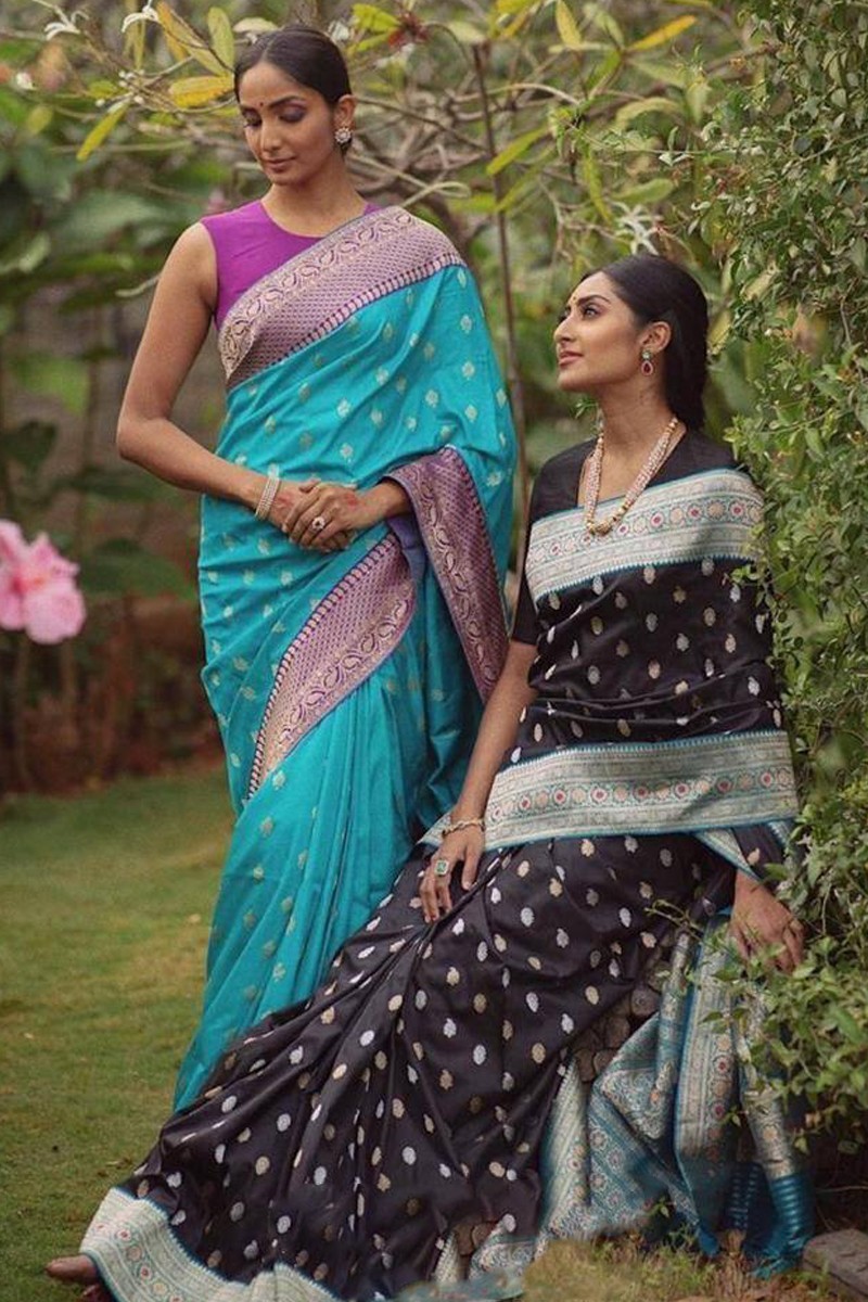 Bridal Sarees & Wedding Sarees in Light, Royal & Dark Blue Shades